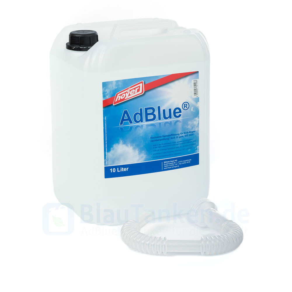 1 Vorteilsset AdBlue® 10 x10 Liter Kanister frei Haus